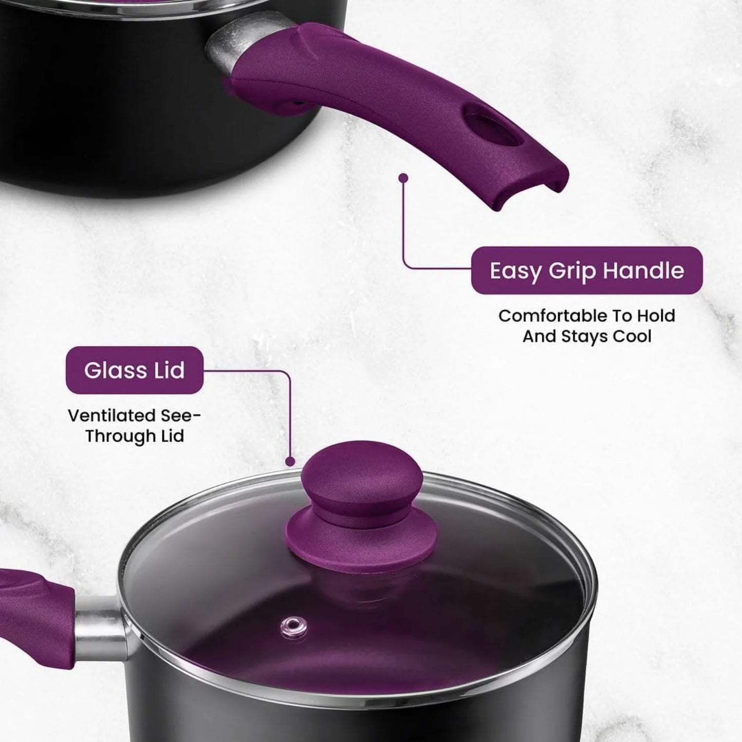 11 Piece Nonstick Pots And Pans Set