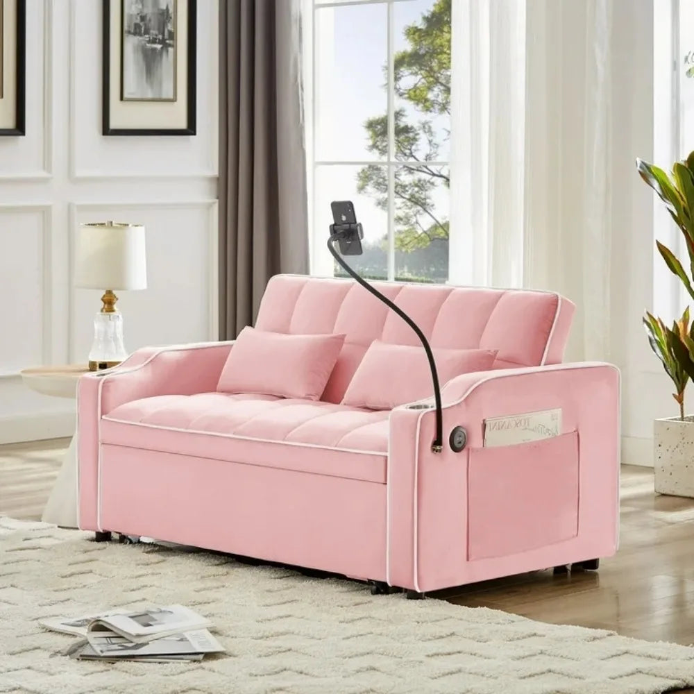 3-in-1 Convertible Loveseat