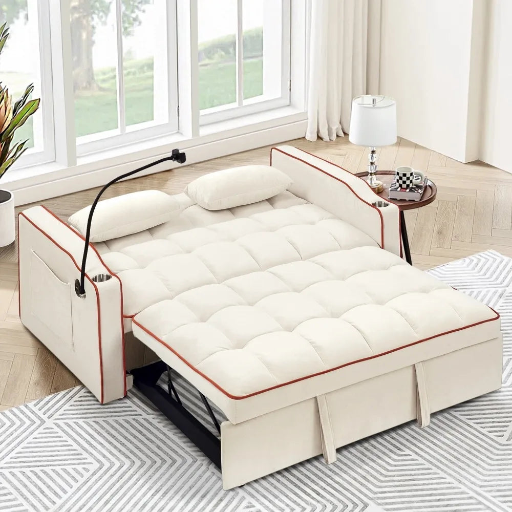 3-in-1 Convertible Loveseat