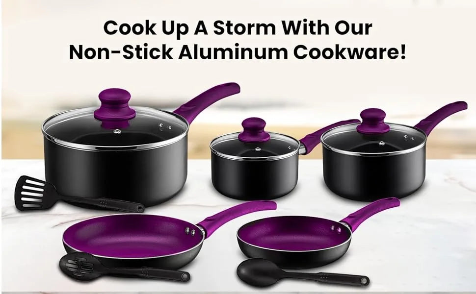 11 Piece Nonstick Pots And Pans Set