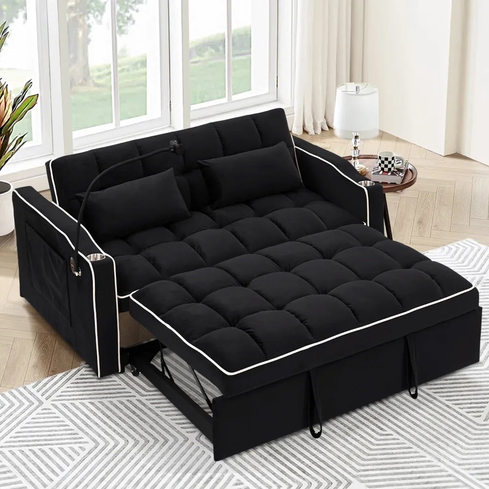 3-in-1 Convertible Loveseat