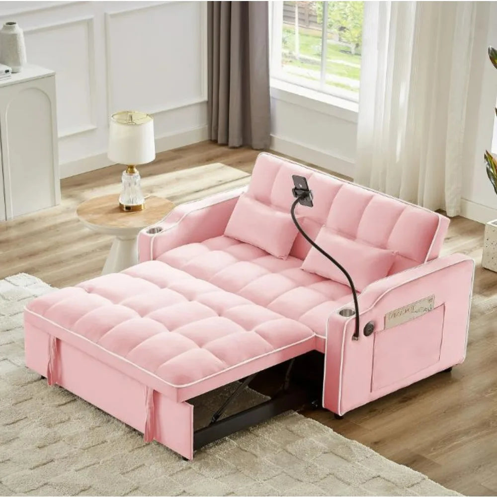 3-in-1 Convertible Loveseat