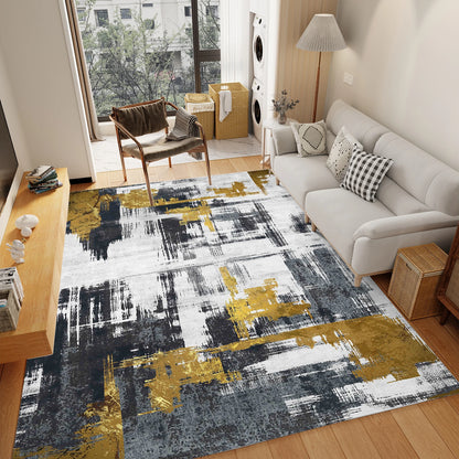 Washable Rug with Non-Slip Backing