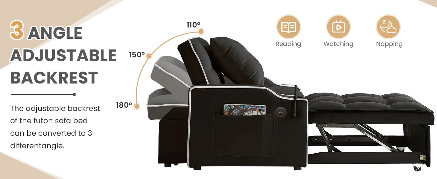 Adjustable Sleeper Chair Bed