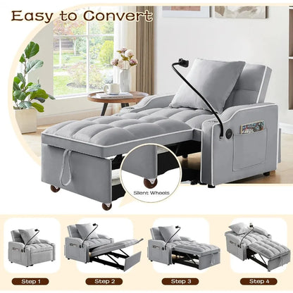 Adjustable Sleeper Chair Bed
