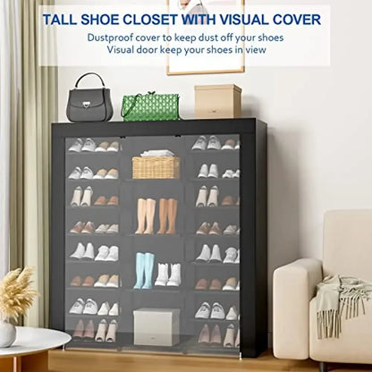 Large Shoe Organizer Cabinet