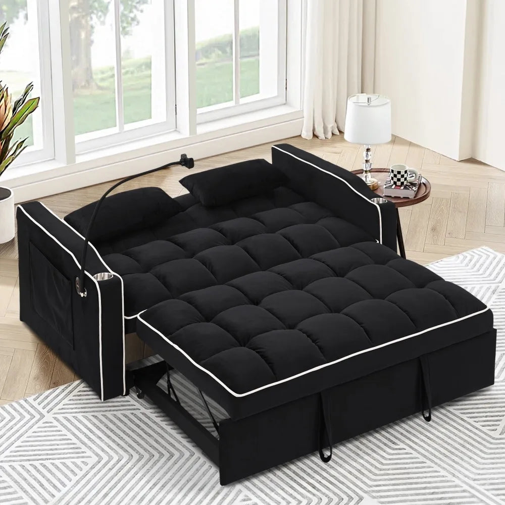 3-in-1 Convertible Loveseat