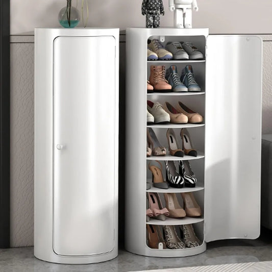 Enclosed Rotating Shoe Storage Cabinet