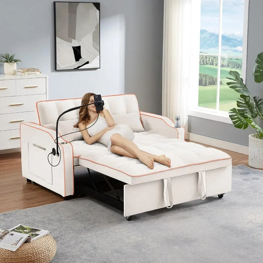 3-in-1 Convertible Sleeper Sofa Bed