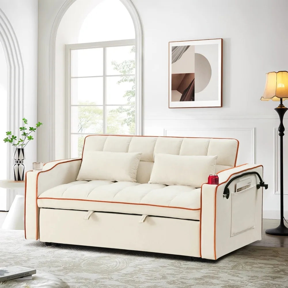 3-in-1 Convertible Loveseat