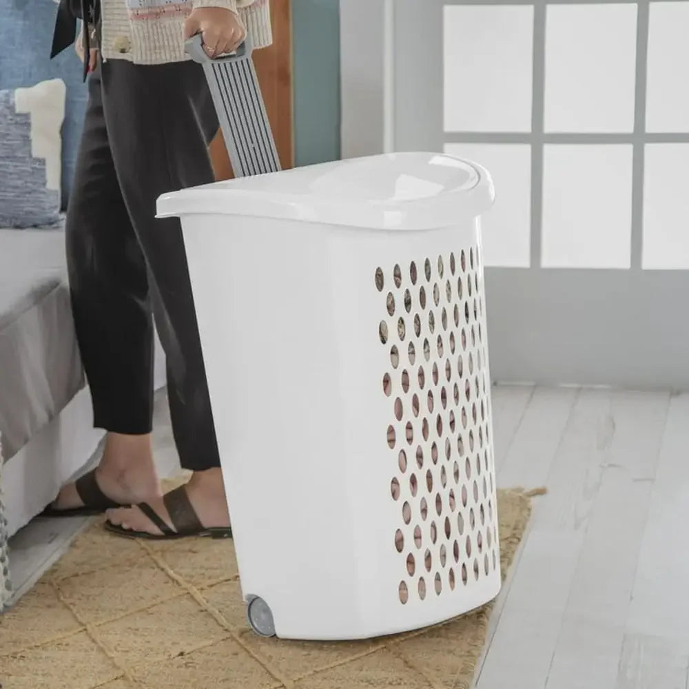 Large Wheeled Laundry Hamper