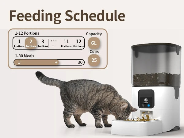 Automatic Pet Feeder with APP Control Remote