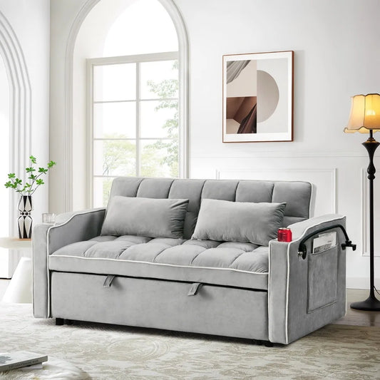 3-in-1 Convertible Loveseat