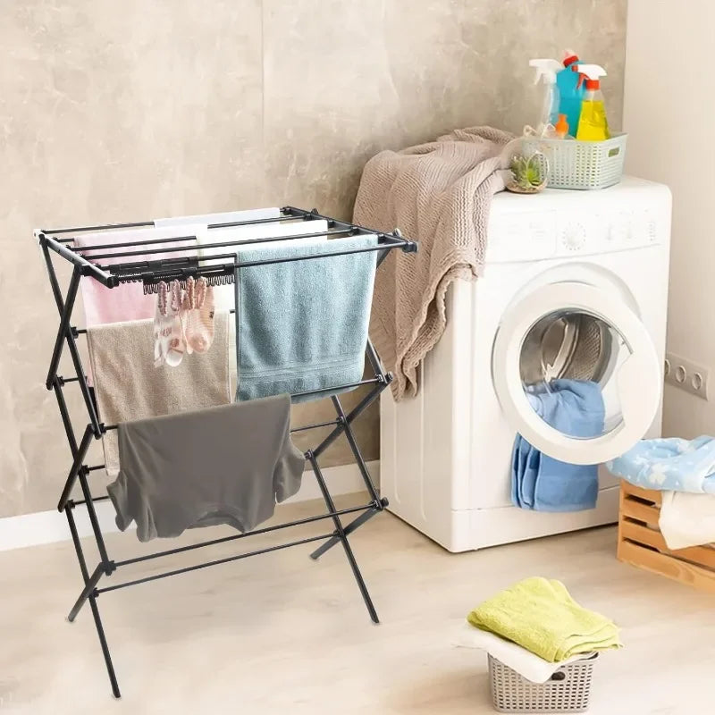 Foldable Clothes Drying Rack