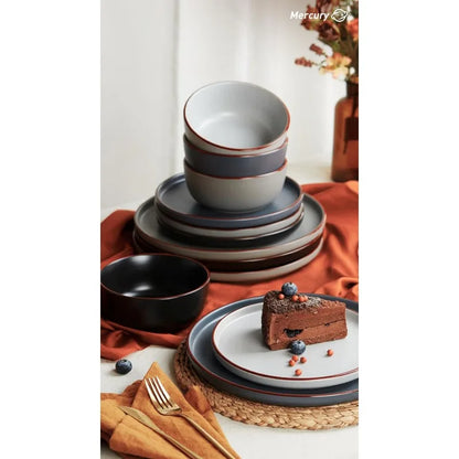 12 Piece Stoneware Dinner Set