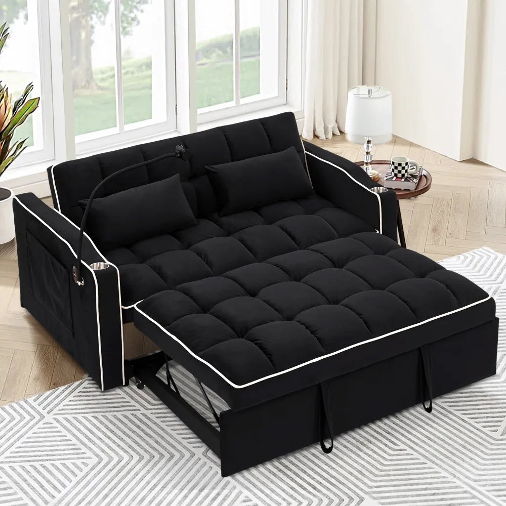 3-in-1 Convertible Loveseat