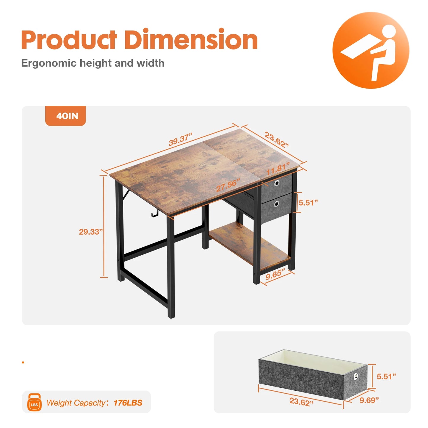 Office Desk With Drawers