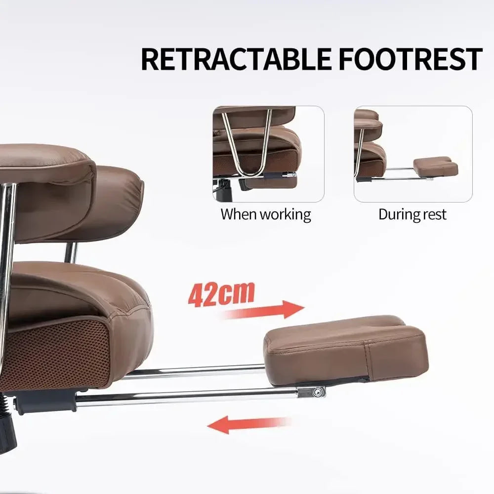 Leather Big and Tall Office Chair
