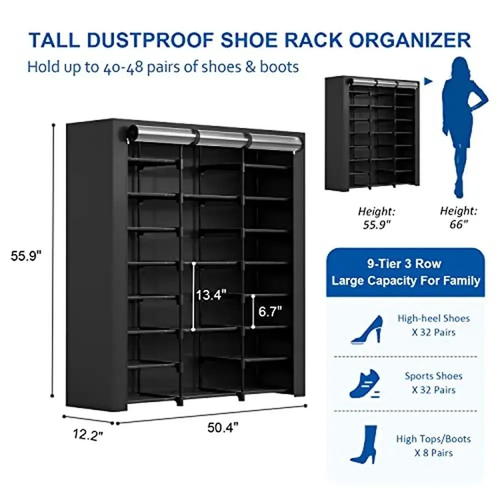 Large Shoe Organizer Cabinet