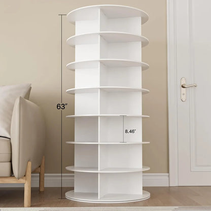 Revolving Shoe Rack Tower