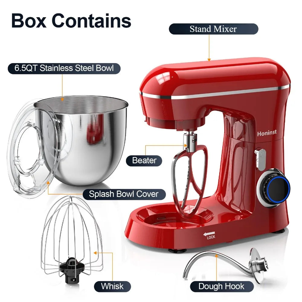 6.5QT Tilt-Head Electric Stand Mixer