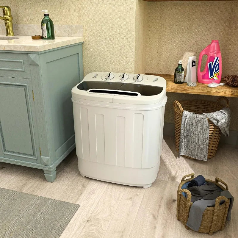 Portable Mini Twin Tub Washing Machine