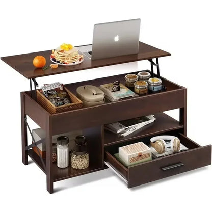 Lift-Top Coffee Table with Storage