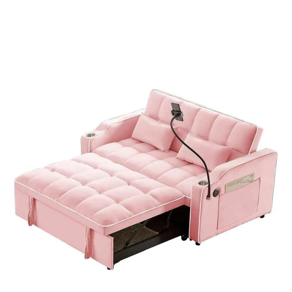 3-in-1 Convertible Loveseat
