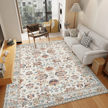 Washable Rug with Non-Slip Backing