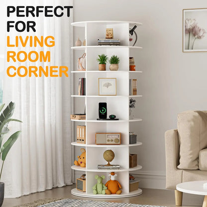 Revolving Shoe Rack Tower