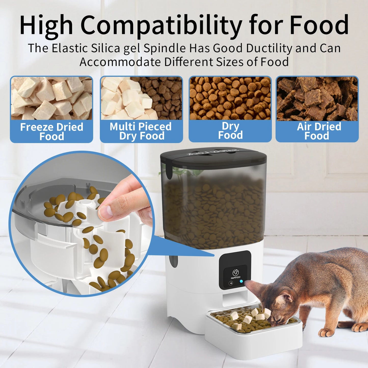 Automatic Pet Feeder with APP Control Remote