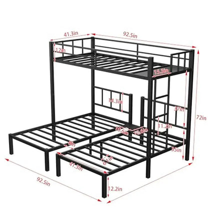 Triple Twin Bunk Beds