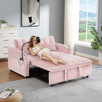 3-in-1 Convertible Sleeper Sofa Bed