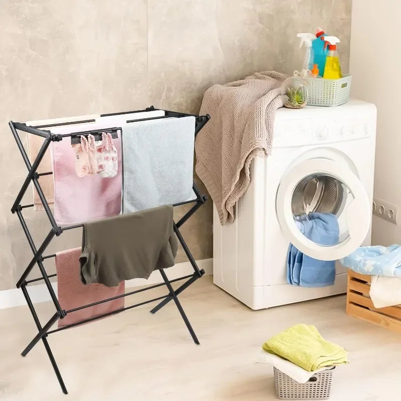 Foldable Clothes Drying Rack