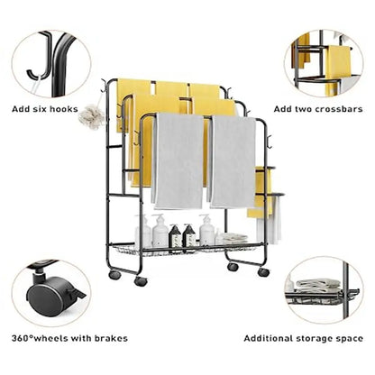 3-Tier Freestanding Towel Rack