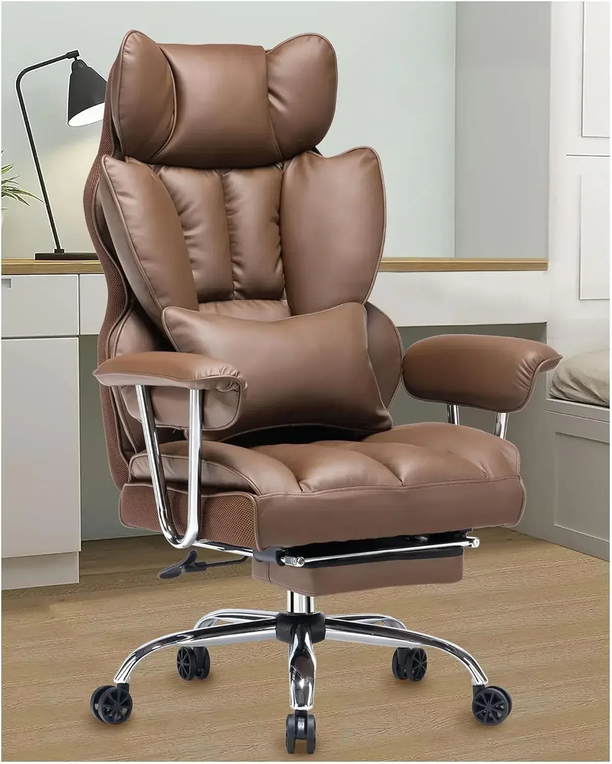 Leather Big and Tall Office Chair