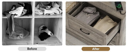 6-Drawer Wide Dresser