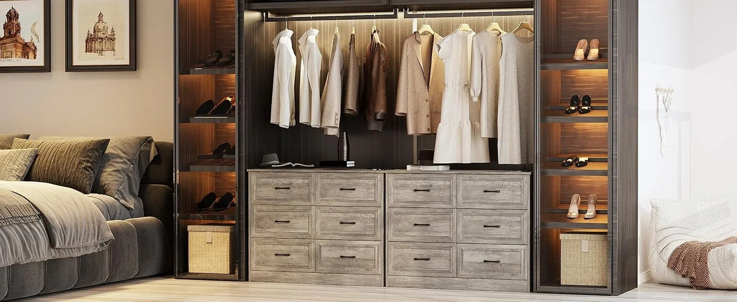 6-Drawer Wide Dresser